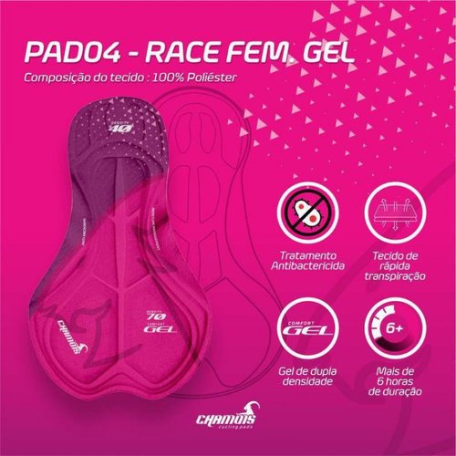 Bermuda Ciclismo Feminina Ride Damatta