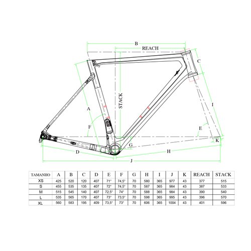 Bicicleta Audax Ventus 3000 Ultegra