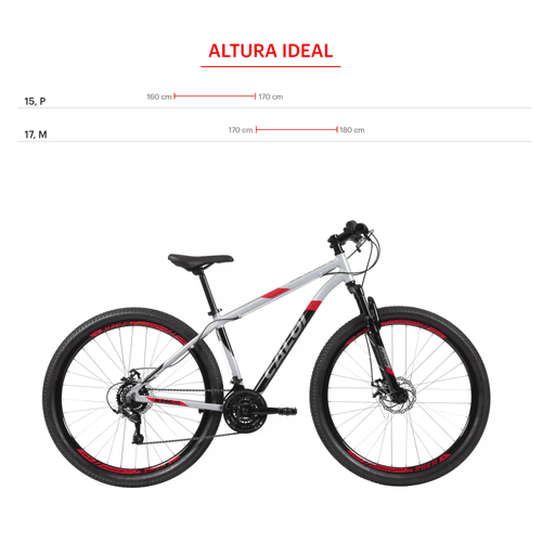 Bicicleta Caloi Supra 29 2021