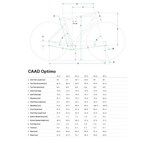 Bicicleta Cannondale CAAD Optimo 3