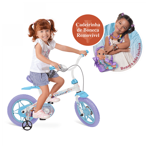 BICICLETA FROZEN DISNEY 12¨ BANDEIRANTE