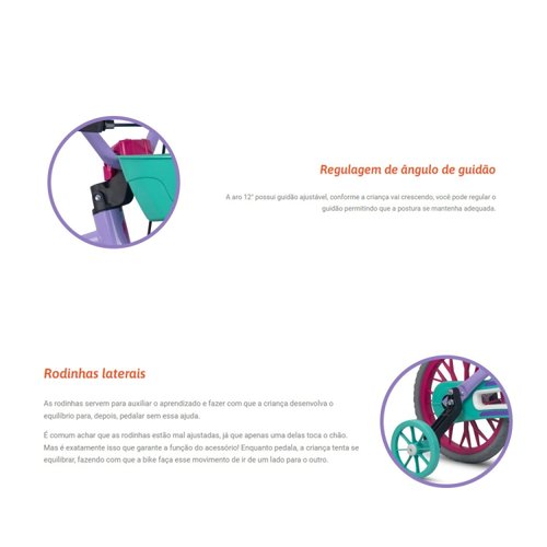 Bicicleta Infantil Caloi Cecizinha Aro 12 2023
