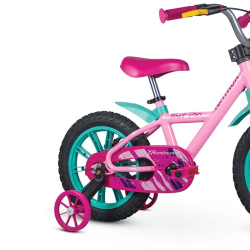 Bicicleta Infantil Nathor First Pro Feminina Aro 14
