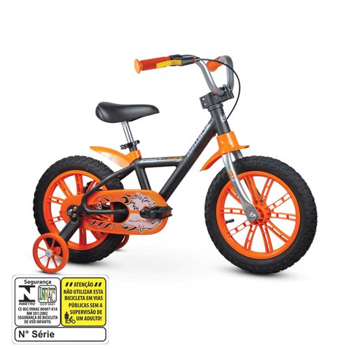 Bicicleta Infantil Nathor First Pro Masculina Aro 14
