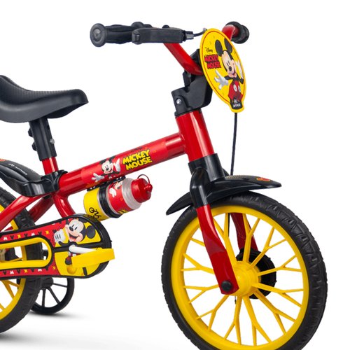 Bicicleta Infantil Nathor Mickey Aro 12