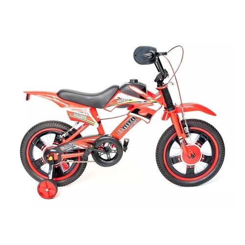 Bicicleta Infantil Unitoys Moto Cross Aro 16