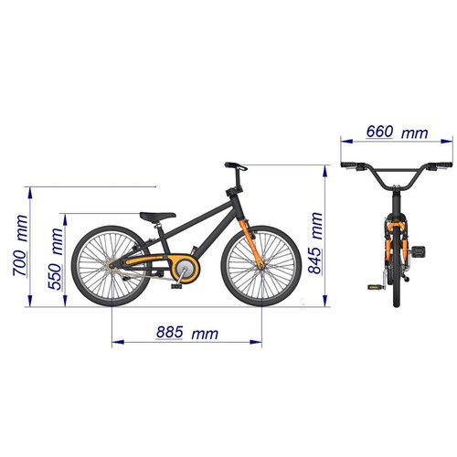 Bicicleta Juvenil Nathor Apollo Aro 20