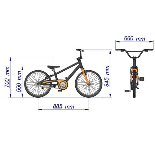 Bicicleta Juvenil Nathor Trapaça SBT Aro 20