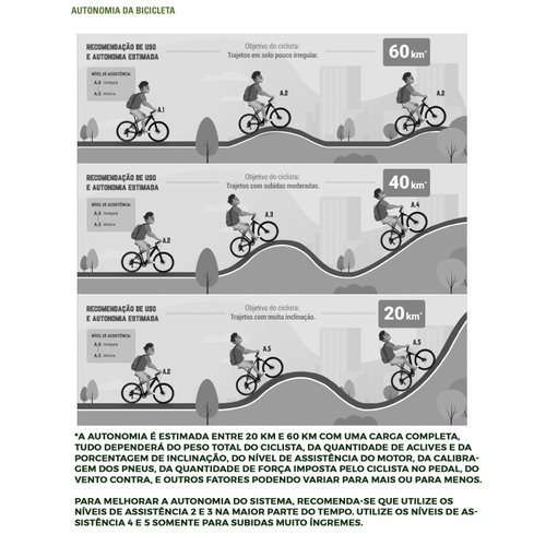 Bicicleta Oggi E-Bike Big Wheel 8.0 2024 com Acelerador