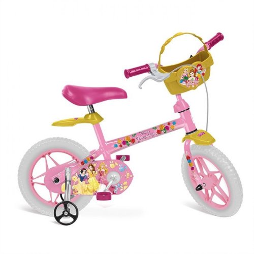 Bicicleta Princesas Disney 12¨ Bandeirante