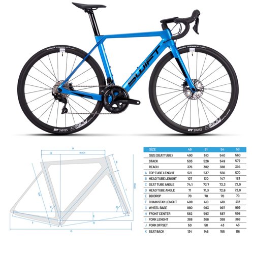 Bicicleta Swift Carbon Hypervox Comp Disc 2023