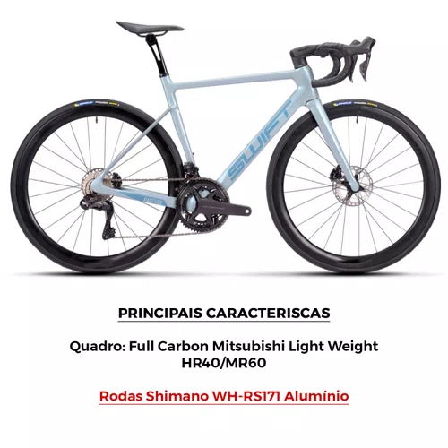 Bicicleta Swift Carbon Racevox Evo Disc 2023/24