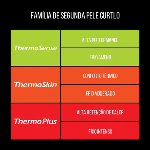 Blusa Curtlo Segunda Pele T-Shirt Thermosense ML Feminina