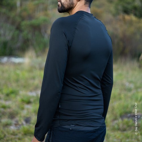 Blusa Curtlo Segunda Pele T-Shirt Thermosense ML Masculina