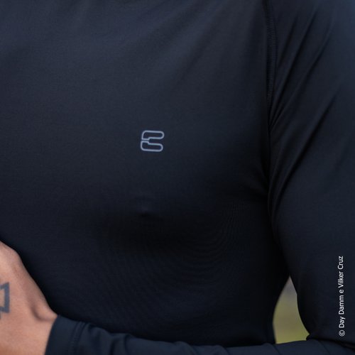 Blusa Curtlo Segunda Pele T-Shirt Thermosense ML Masculina