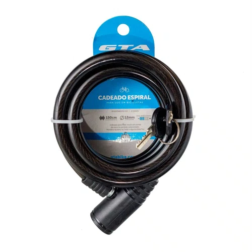 Cadeado para Bicicleta GTA 12mm x 1500mm