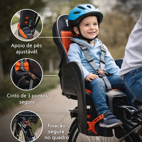 Cadeirinha Traseira Infantil Polisport Wallaroo FF