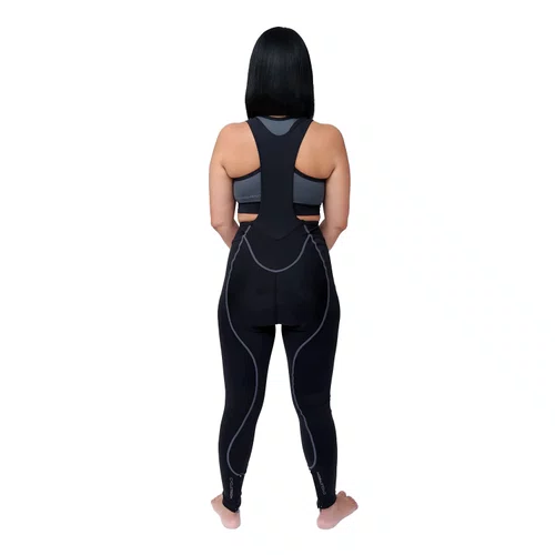 Calça Bretelle de Ciclismo Flets Nova Cycletech Feminina
