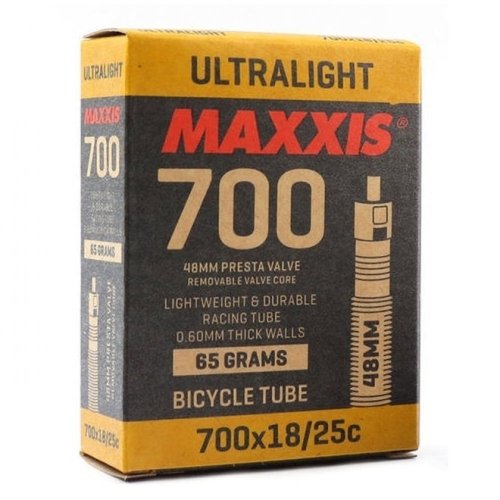 Câmara de ar Maxxis UltraLight 700x18/25c