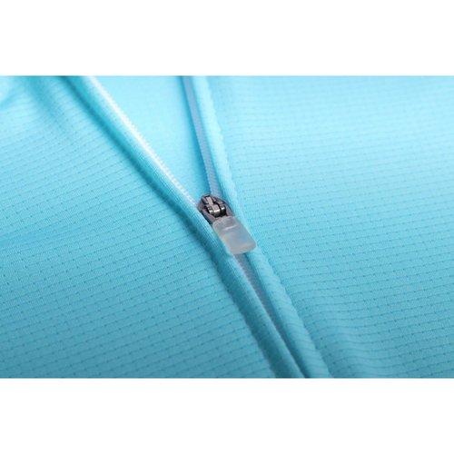 Camisa Ciclismo Feminina Blue Ice Mauro Ribeiro