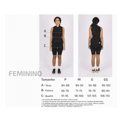 Camisa Ciclismo Feminina Manga Longa Weft Mauro Ribeiro