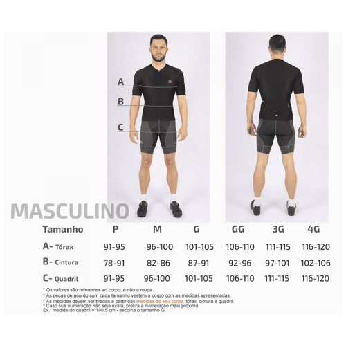 Camisa Ciclismo Manga Longa Short Cut Mauro Ribeiro