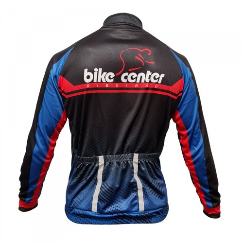 Camisa Ciclismo Masculina Manga Longa Bike Center Ribeirão 2022