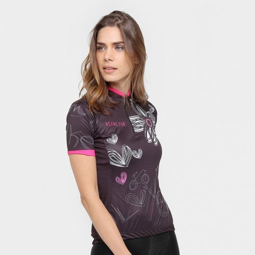 Camisa Ciclismo Refactor Love Fem.