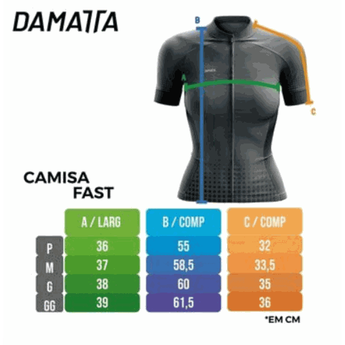 Camisa Ciclismo Retrô DaMatta Fem.