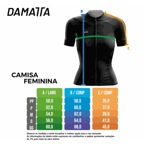 Camisa Ciclismo Retrô DaMatta Fem.