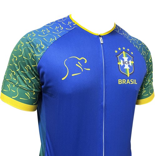 Camisa de Ciclismo Copa do Mundo Brasil Bike Center Ribeirão