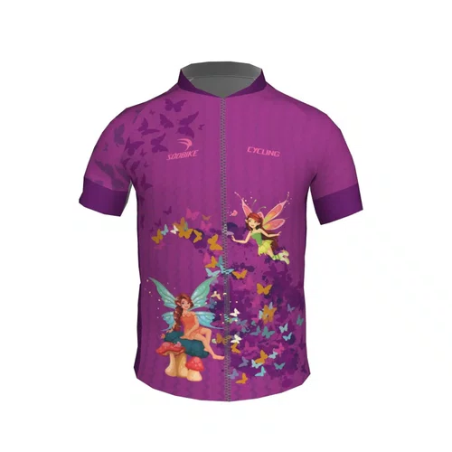 Camisa de Ciclismo Infantil Sodbike Fada