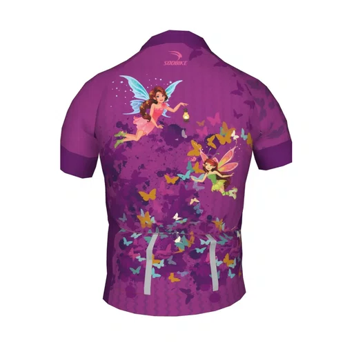 Camisa de Ciclismo Infantil Sodbike Fada