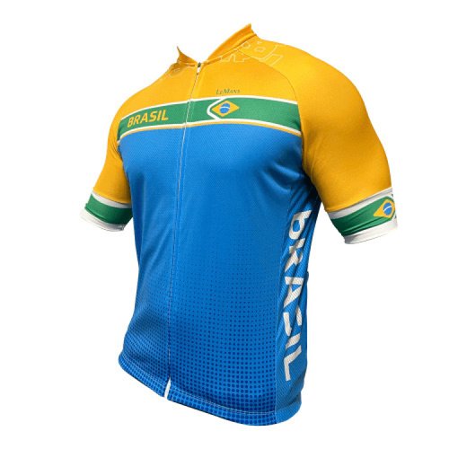 Camisa de Ciclismo Lemans Brasil 2022