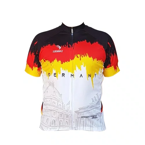 Camisa de Ciclismo Masculina Sodbike Alemanha