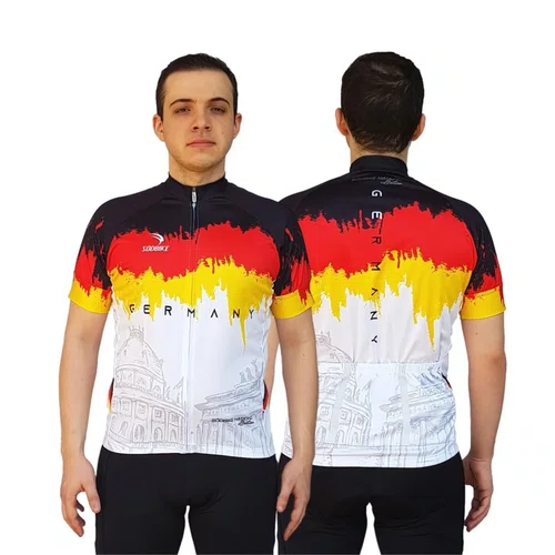Camisa de Ciclismo Masculina Sodbike Alemanha
