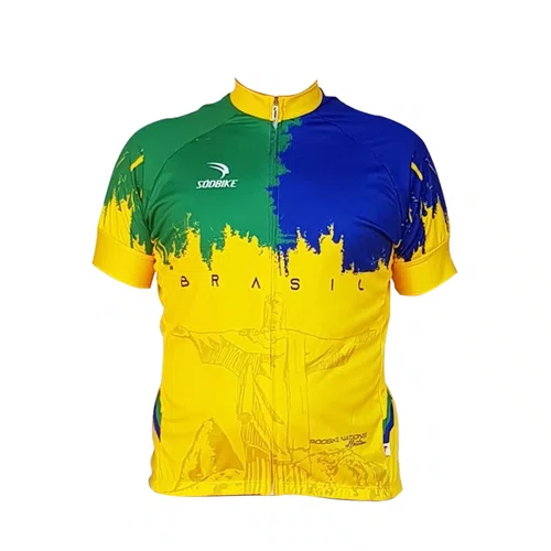 Camisa de Ciclismo Masculina Sodbike Brasil