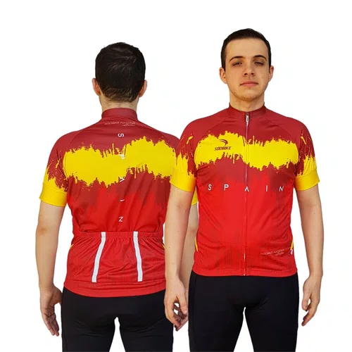 Camisa de Ciclismo Masculina Sodbike Espanha