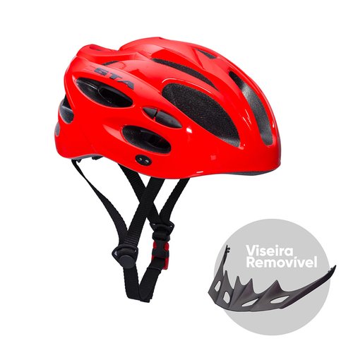 Capacete de Ciclismo GTA Star com Sinalizador