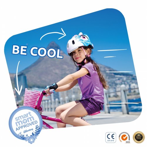 Capacete Infantil Giraffe Blue Crazy Safety