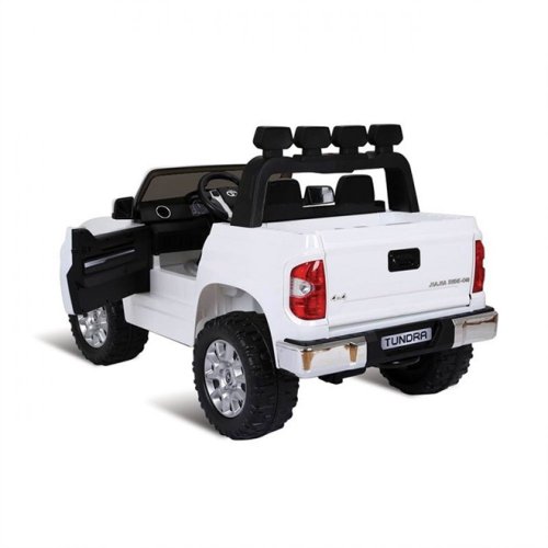 Carro Elétrico Pick Up Toyota Branca 12v Bandeirante