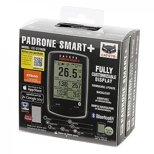 Ciclocomputador Cateye Padrone Smart + CC-SC100B