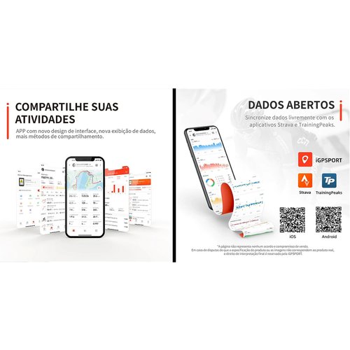Ciclocomputador com GPS IgpSport IGS630