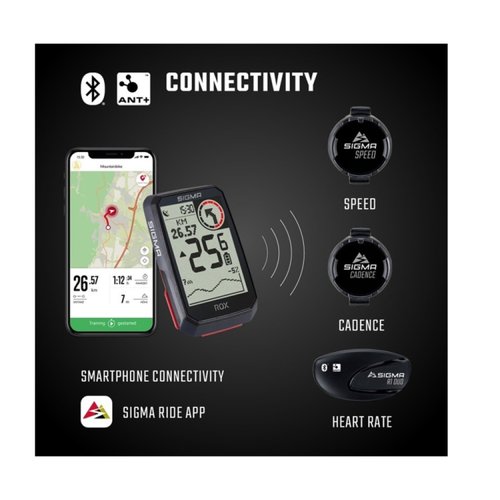 Ciclocomputador com GPS Sigma ROX 4.0