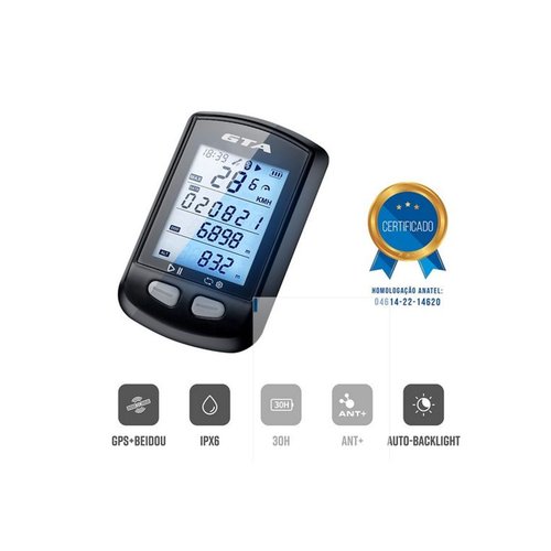 Ciclocomputador GPS GTA Tracer ANT BLUETHOOTH USB