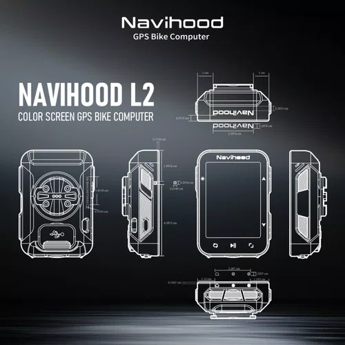 Ciclocomputador GPS Navihood L2