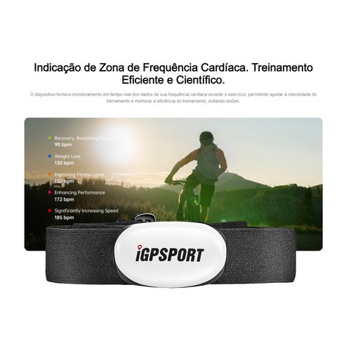 Cinta Cardíaca IgpSport HR40