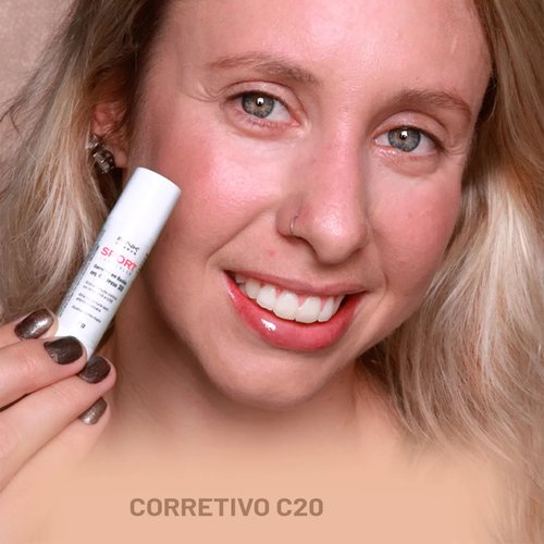 Corretivo com Protetor Solar Pink Cheeks FPS40 FPUVA30 Cor C20 7g