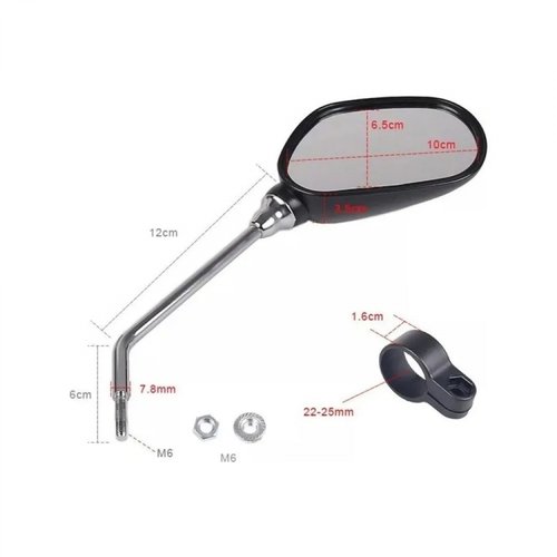 Espelho Retrovisor Absolute Jy-102