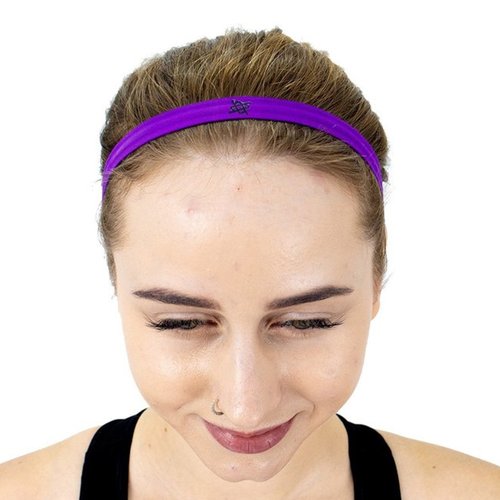 Faixa de Cabelo HUPI Kit 03 Cinza Pink Roxo